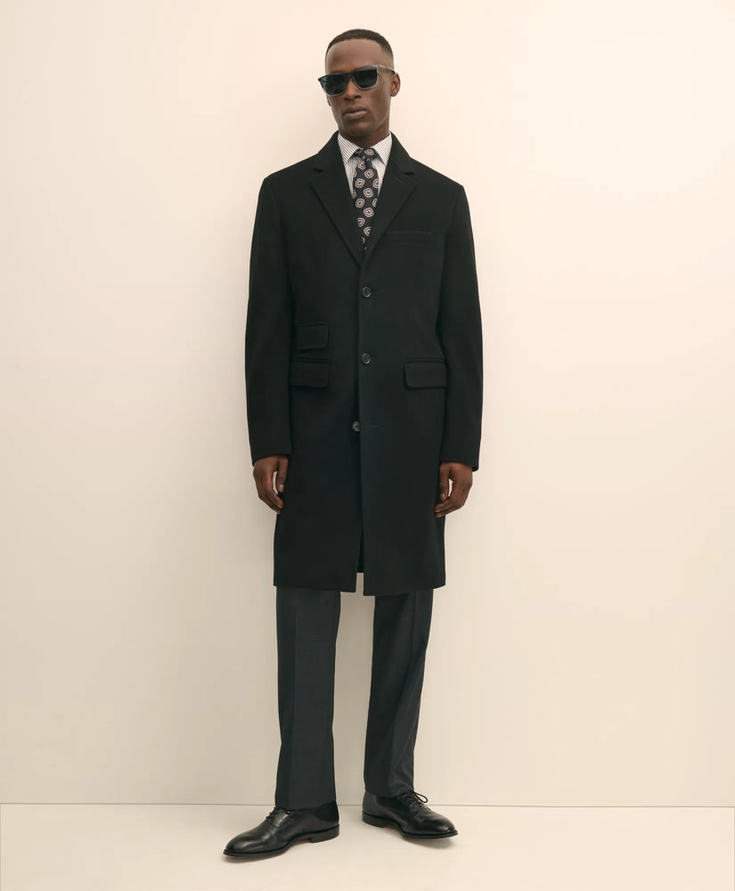 1818 Wool Topcoat | Brooks Brothers online
