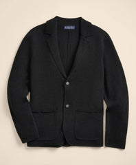 3-Ply Cashmere Cardigan Blazer | Brooks Brothers online shop