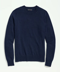 3-Ply Cashmere Crewneck Saddle Shoulder Sweater | Brooks Brothers sale