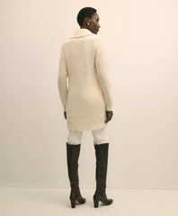 Alpaca-Wool Blend Shawl Collar Tunic Cardigan | Brooks Brothers sale