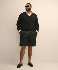 Big & Tall 10" Flat Front Stretch Advantage Chino® Shorts | Brooks Brothers on sale