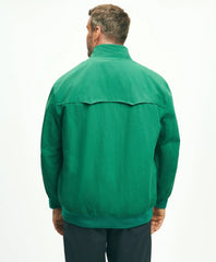 Big & Tall Bomber Jacket in Cotton Blend | Brooks Brothers discount