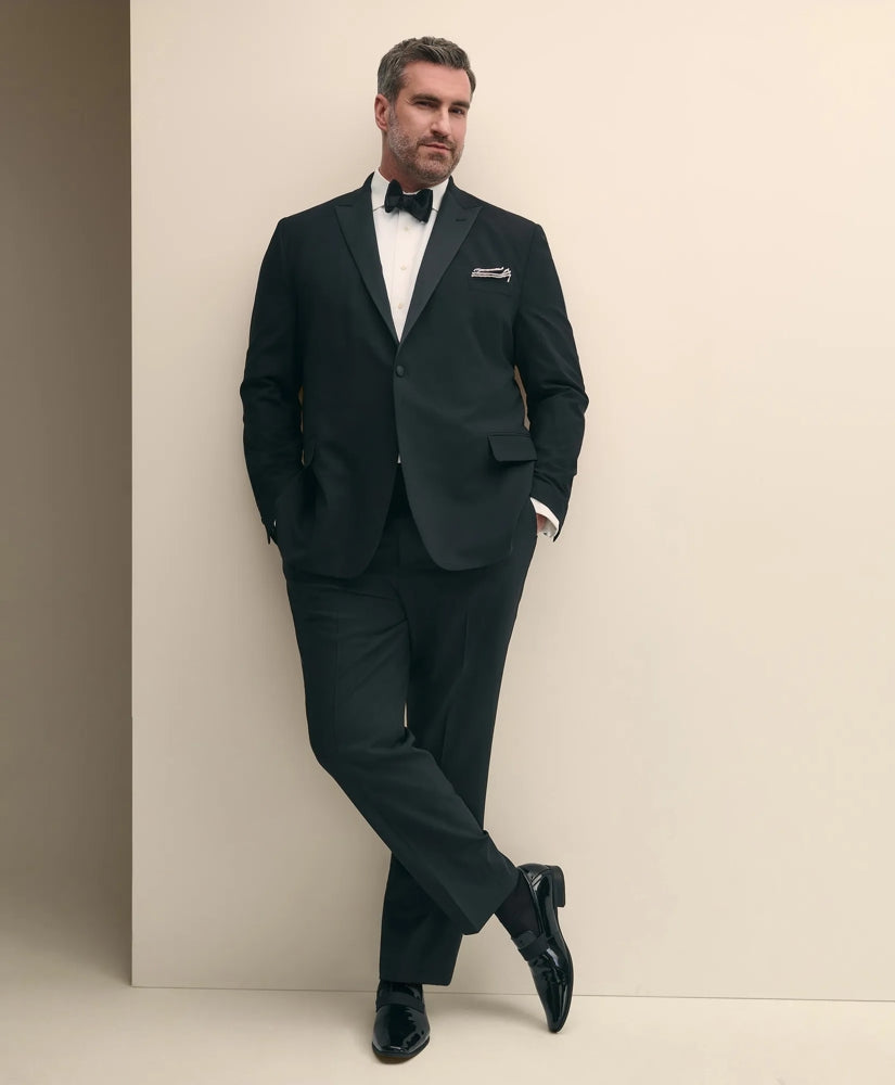 Big & Tall Brooks Brothers Explorer Collection Wool Tuxedo Pants | Brooks Brothers discount