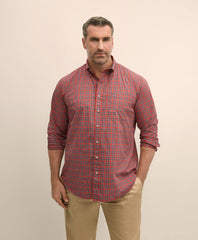 Big & Tall Friday Shirt, Poplin Tartan | Brooks Brothers cheap