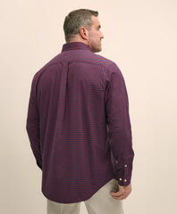 Big & Tall Stretch Cotton Non-Iron Oxford Polo Button Down Collar, Gingham Shirt | Brooks Brothers online