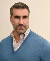 Big & Tall Supima® Cotton V-Neck Sweater | Brooks Brothers cheap