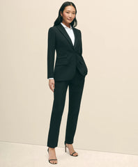 Black Fleece Peak Lapel Dinner Jacket in Merino Wool-Silk Faille | Brooks Brothers online