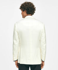 Black Fleece Peak Lapel Dinner Jacket in Silk Dupioni | Brooks Brothers sale
