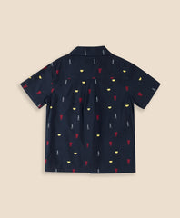 Boys Cotton Blend Lobster Bake Camp Collar Shirt | Brooks Brothers cheap