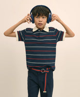 Boys Cotton-Blend Pique Polo Shirt | Brooks Brothers cheap