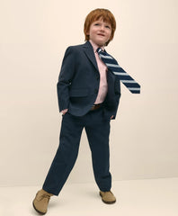 Boys Junior Plain-Front Wool Suit Pants | Brooks Brothers online shop