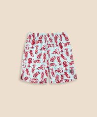 Boys Lobster Print Swim Trunks | Brooks Brothers online