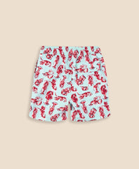 Boys Lobster Print Swim Trunks | Brooks Brothers online