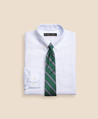 Boys Non-Iron Supima® Cotton Oxford Stripe Dress Shirt | Brooks Brothers online