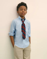 Boys Non-Iron Supima® Oxford Polo Button-Down Dress Shirt | Brooks Brothers sale