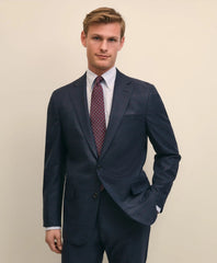 Brooks Brothers Explorer Collection Classic Fit Wool Overcheck Suit Jacket | Brooks Brothers online shop