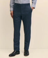 Brooks Brothers Explorer Collection Slim Fit Wool Overcheck Suit Pants | Brooks Brothers sale