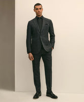 Brooks Brothers Explorer Collection Slim Fit Wool Windowpane Suit Pants | Brooks Brothers for sale