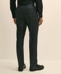 Brooks Brothers Explorer Collection Slim Fit Wool Windowpane Suit Pants | Brooks Brothers for sale