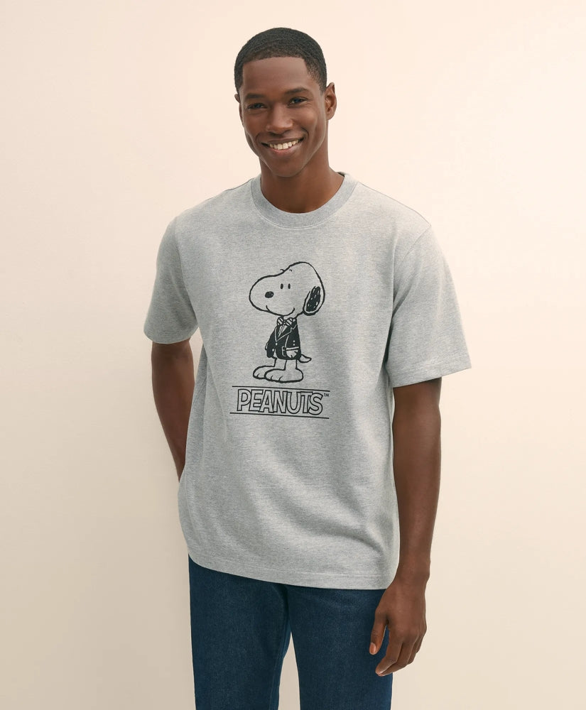 Brooks Brothers X PEANUTS Cotton Graphic Snoopy T-Shirt | Brooks Brothers cheap