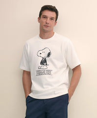 Brooks Brothers X PEANUTS Cotton Graphic Snoopy T-Shirt | Brooks Brothers online shop