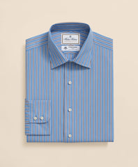 Brooks Brothers X Thomas Mason® Cotton English Collar, Stripe Dress Shirt | Brooks Brothers sale