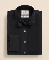 Brooks Brothers X Thomas Mason® Cotton English Collar, Swiss Pleat Front Tuxedo Shirt | Brooks Brothers online