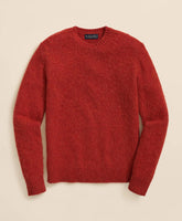 Brushed Wool Crewneck Sweater | Brooks Brothers online