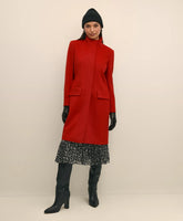 Brushed Wool Coat with Throat Latch | Brooks Brothers online