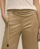 B-Low the Belt Gold-Tone Chain & Leather Waist Belt | Brooks Brothers for sale