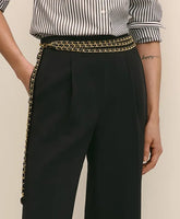 B-Low the Belt Mini-Chain Leather Belt | Brooks Brothers on sale