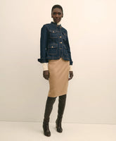 Camel Hair Pencil Skirt | Brooks Brothers for sale