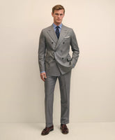 Classic Fit Double-Breasted Wool Pinstripe 1818 Suit | Brooks Brothers online shop