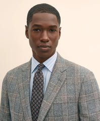 Classic Fit Saxon Wool Bold Check 1818 Suit | Brooks Brothers online