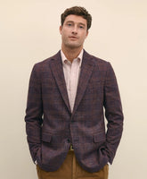 Classic Fit Wool Flannel Plaid Sport Coat | Brooks Brothers online