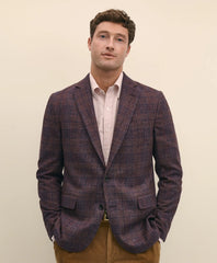 Classic Fit Wool Flannel Plaid Sport Coat | Brooks Brothers online