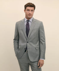 Classic Fit Wool Sharkskin 1818 Suit | Brooks Brothers sale
