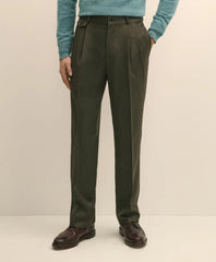 Classic Fit Wool Twill Dress Pants | Brooks Brothers sale
