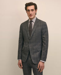 Classic Fit Wool Windowpane 1818 Suit | Brooks Brothers cheap