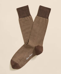 Cotton-Blend Birdseye Socks | Brooks Brothers sale