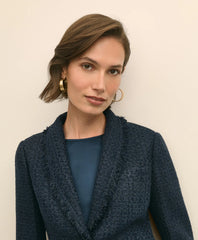 Fringed Boucle Jacket | Brooks Brothers on sale