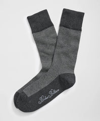 Cotton Blend Herringbone Socks | Brooks Brothers discount