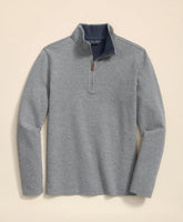 Cotton Blend Pique Quarter-Zip | Brooks Brothers online