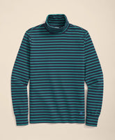 Cotton Blend Striped Turtleneck | Brooks Brothers cheap