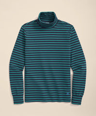 Cotton Blend Striped Turtleneck | Brooks Brothers cheap