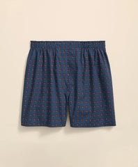 Cotton Broadcloth Paisley Boxers | Brooks Brothers online shop