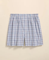 Cotton Broadcloth Plaid Boxers | Brooks Brothers sale