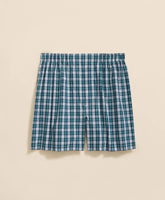 Cotton Broadcloth Plaid Boxers | Brooks Brothers discount