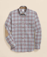 Cotton-Cashmere Flannel Plaid Sport Shirt | Brooks Brothers online shop