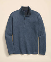 Cotton Herringbone Quarter-Zip | Brooks Brothers online shop